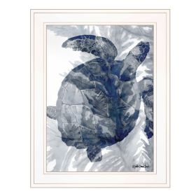 "Ocean Collection 3" By Stellar Design Studio; Ready to Hang Framed Print; White Frame