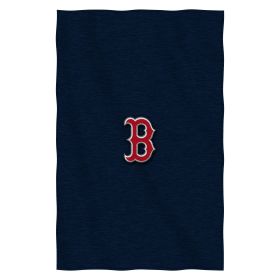 Red Sox OFFICIAL MLB "Dominate" Sweatshirt Throw Blanket;  54" x 84"