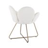 COOLMORE Modern Velvet Accent Chair; Comfy Cute Upholstered Vanity Desk Chair w/Metal Legs; Soft Cushion; Armchair for Living Room 2PC/SET