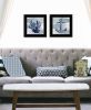 "The Beach Coastal Collection" 2-Piece Vignette By Bluebird Barn; Ready to Hang Framed Print; Black Frame