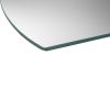 vidaXL Wall Mirrors 8 pcs 7.9"x7.9" Wave Glass