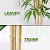 5 Ft Artificial Plant Bamboo Silk Tree Green Indoor-Outdoor Home Decorative Planter