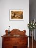 "Vintage Apple Cider" by Anthony Smith; Ready to Hang Framed Print; White Frame