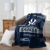 YANKEES OFFICIAL MLB "Digitize" Raschel Throw Blanket;  60" x 80"