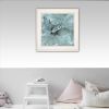 "Simplicity Owl" by Britt Hallowell; Ready to Hang Framed Print; White Frame