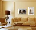 "By The Sea Collection" 2-Piece Vignette By Lori Deiter; Printed Wall Art; Ready To Hang Framed Poster; White Frame