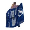 Lightning OFFICIAL NHL "Digitize" Raschel Throw Blanket;  60" x 80"