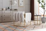 COOLMORE Accent Chair ; leisure single sofa with metal frame