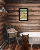 "Dog Rules" By Marla Rae; Ready to Hang Framed Print; Black Frame