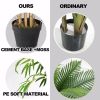 5 Ft Artificial Plant Bamboo Silk Tree Green Indoor-Outdoor Home Decorative Planter