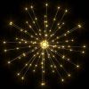 vidaXL Outdoor Christmas Firecrack Lights 2pcs Warm White 7.9" 280 LEDs