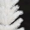 vidaXL Artificial Christmas Tree Lifelike Needles White 3 ft