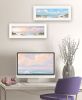 "Nautical Boat Collection" 2-Piece Vignette By Georgia Janisse; Ready to Hang Framed Print; White Frame