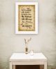 "BEE HAPPY" By Trendy Decor 4U; Ready to Hang Framed Print; White Frame