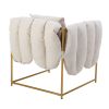 COOLMORE Accent Chair ; leisure single sofa with metal frame